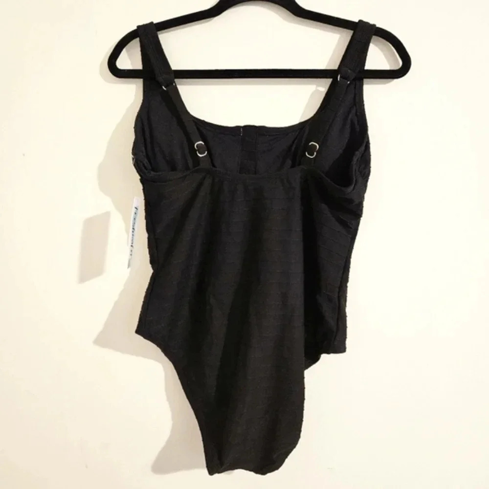 Freshwater Ribbed Bathing Suit - Picture 2 of 5